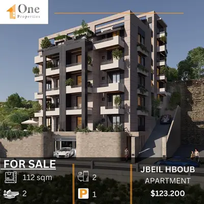 APARTMENTS FOR SALE IN HBOUB/JBEIL