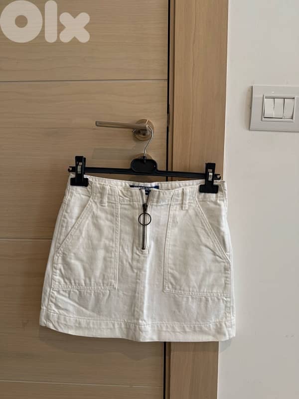 white skirt from jennyfer size s new never worn 0