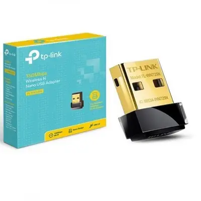 TP-LINK 150MBPS WIRELESS N NANO USB ADAPTER - WIFI DONGLE WN725N