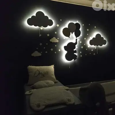 Wood Wall lights