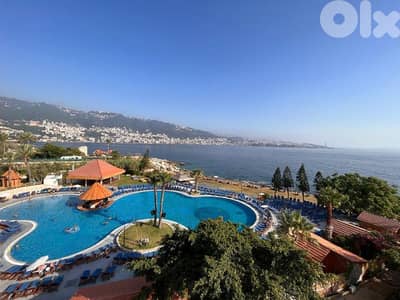 Chalet 96 meters 2 rooms tabarja beach Sea view 03703564
