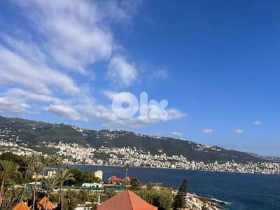 Chalet 96 meters 2 rooms tabarja beach Sea view 03703564