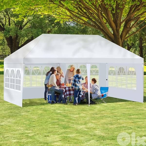 Gazebo Folding Pop-up Waterproof 6 x 3 x 2.7 4