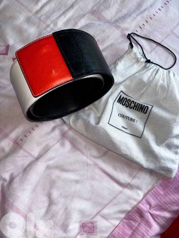 Moschino Cigarette Belt 0