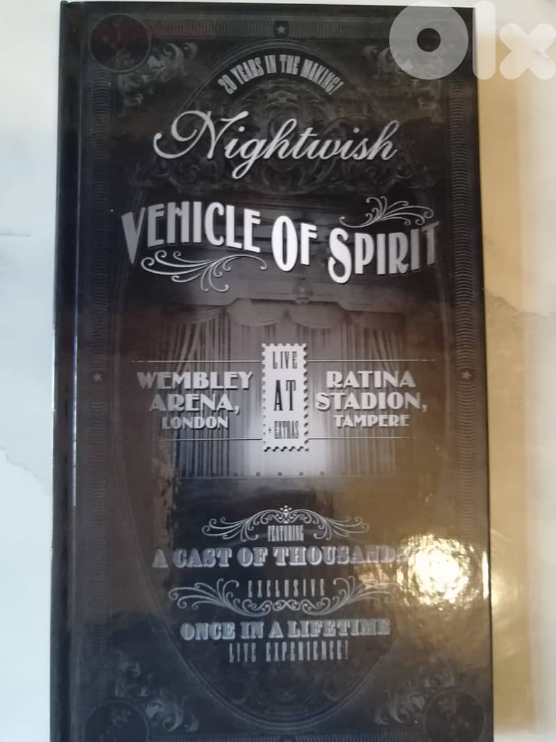 Nightwish – Vehicle Of Spirit Double Blu-ray box set including The Wem 4