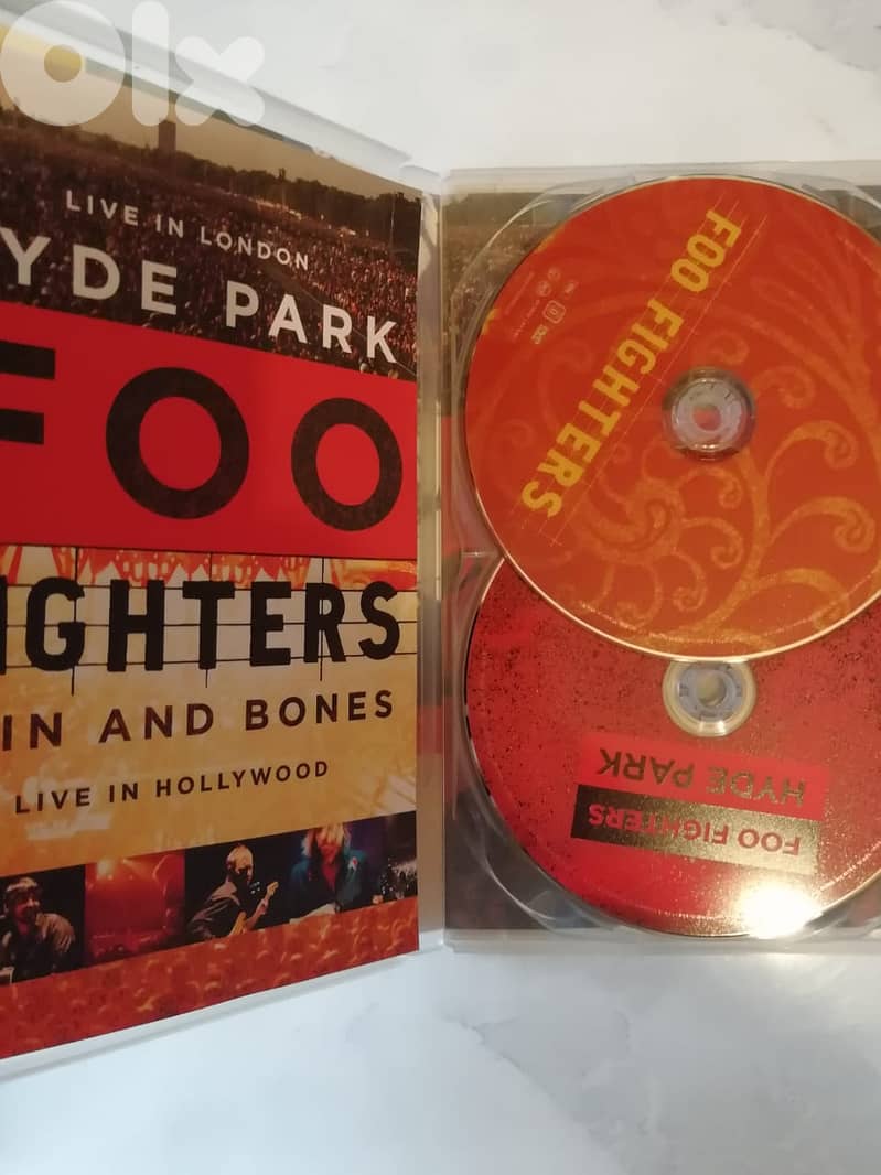 Foo Fighters – 2 concerts on 2 DVDs box set  Live in London Live in Ho 1