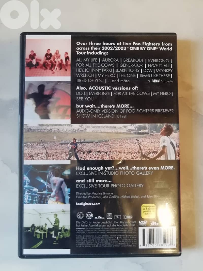 Foo Fighters: Everywhere But Home (2003, DVD) 2