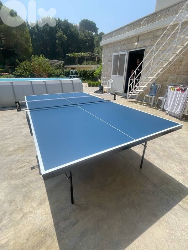 Stiga Action Roller Indoor Table Tennis Ping Pong With Rackets 1