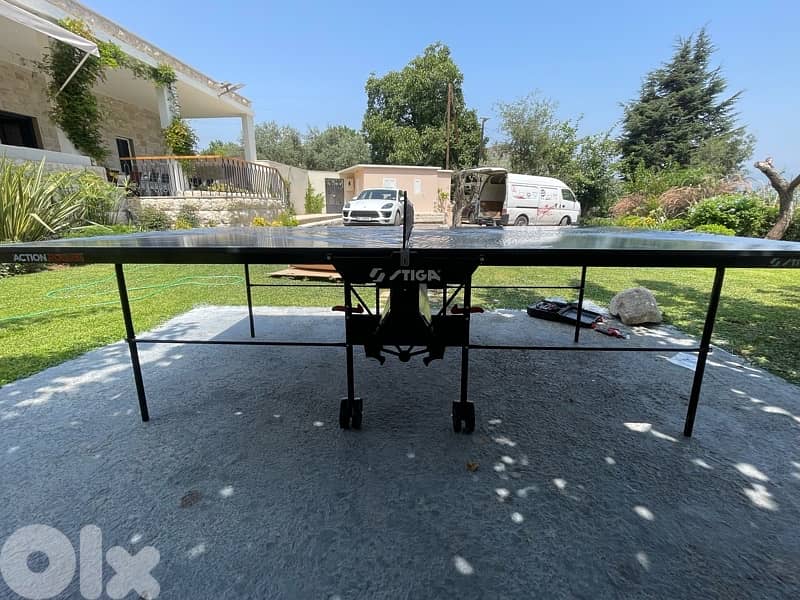 Stiga Action Roller Indoor Table Tennis Ping Pong With Rackets 5
