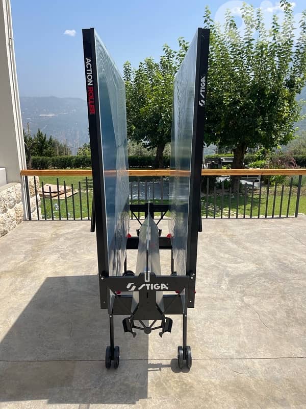 Stiga Action Roller Indoor Table Tennis Ping Pong With Rackets 6
