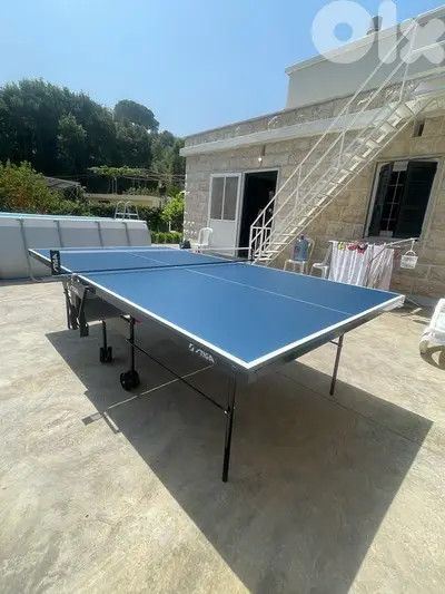 Stiga Action Roller Indoor Table Tennis Ping Pong With Rackets