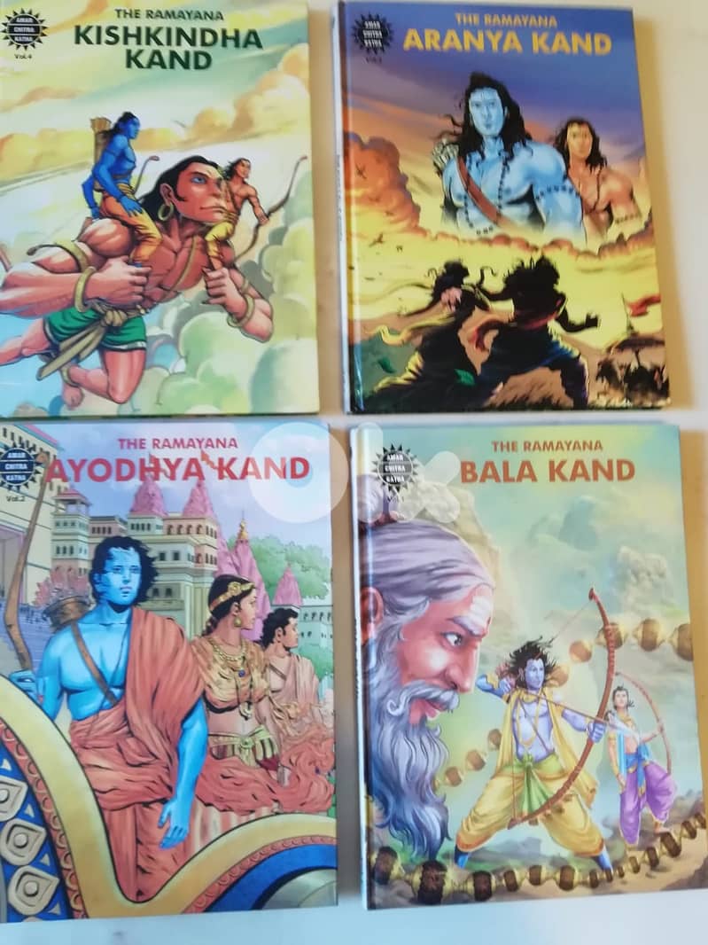 Valmiki's Ramayana (6 Vols. -Set)/Harini Gopalswami Srinivasan comic 1