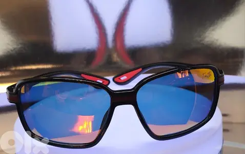FAITH brand red mirror Polarized Sunglasses with UV protection