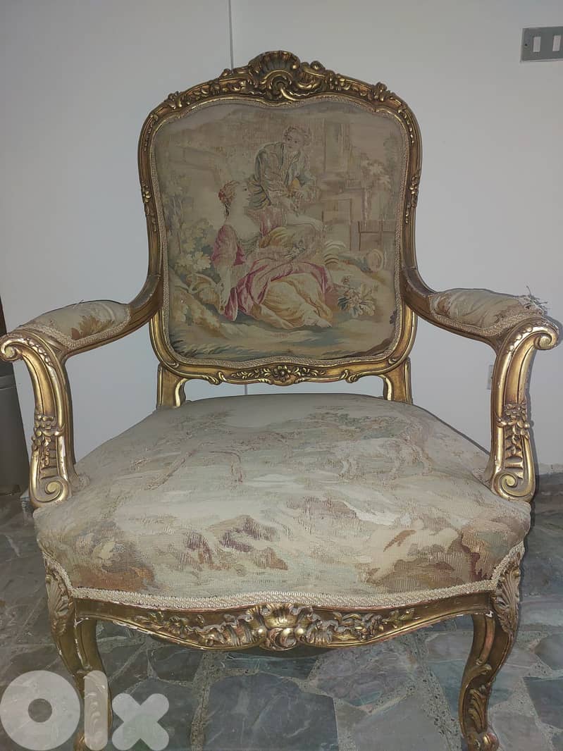 antique vintage armchair 0