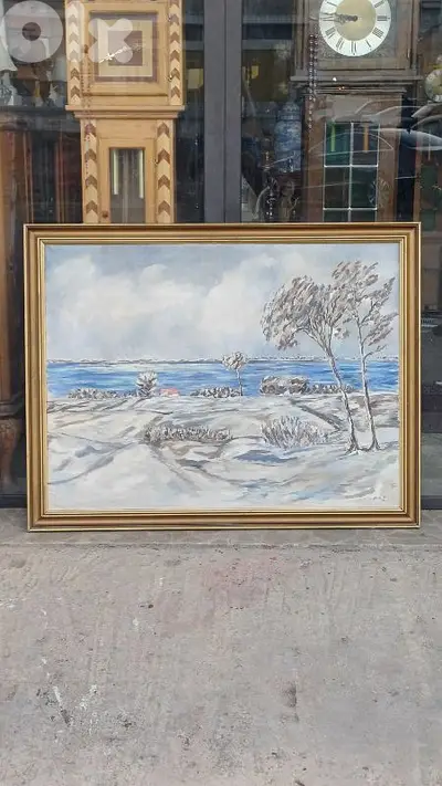 لوحة رسم زيتي اوروبية