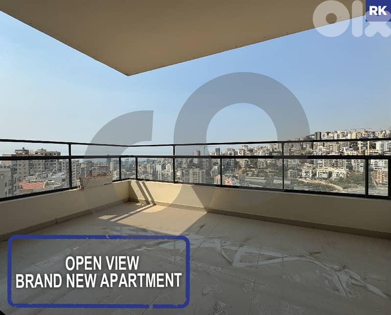 Open View, Brand New Apartment  - Antelias REF#RK124803 0
