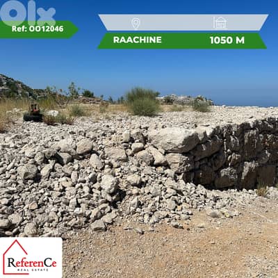 Land in Raashine for sale أرض للبيع في رعشين