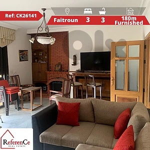 Furnished apartment in Faitroun for sale شقة مفروشة للبيع في فيطرون