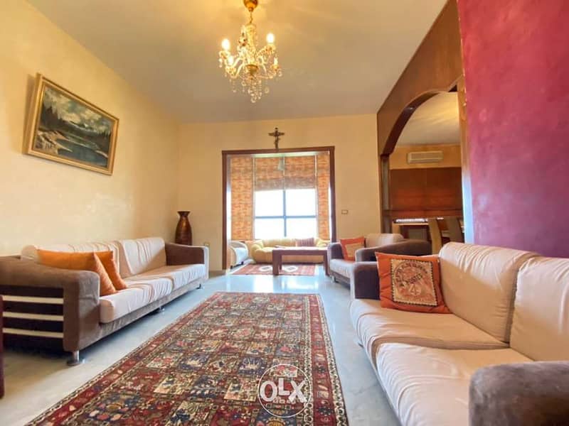 PRICE INCLUDING ALL FEES | Fully furnished apartment in Bsalim 0