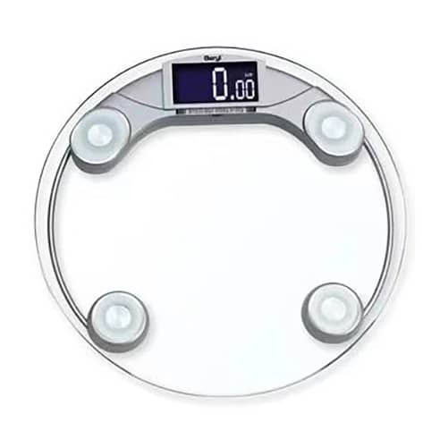 Personal Digital Glass Scale KS‑835 – 180 kg, Auto-On LCD 0