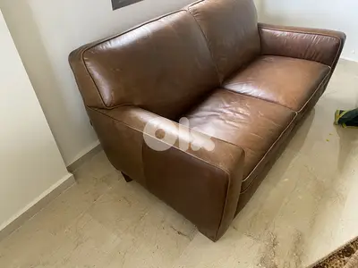 Leather Couches: