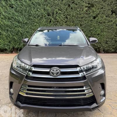 Toyota Highlander platinum 2017 Toyota Highlander platinum 2017