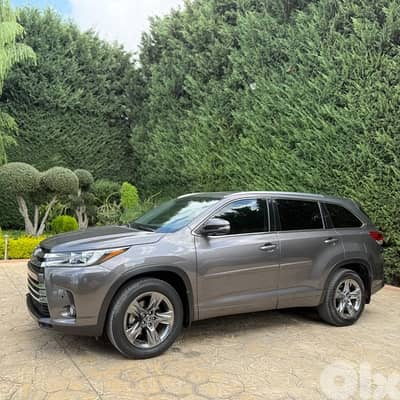 Toyota Highlander platinum 2017 Toyota Highlander platinum 2017