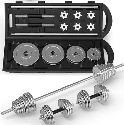Iron 50kg Adjustable dumbelles