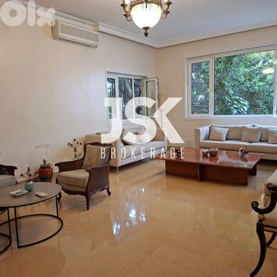 L18891 - Charming 3-Bedroom Apartment For Rent in Hamra, Ras Beirut
