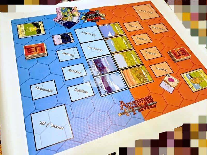 Adventure Time Card Wars Playing Mat 1