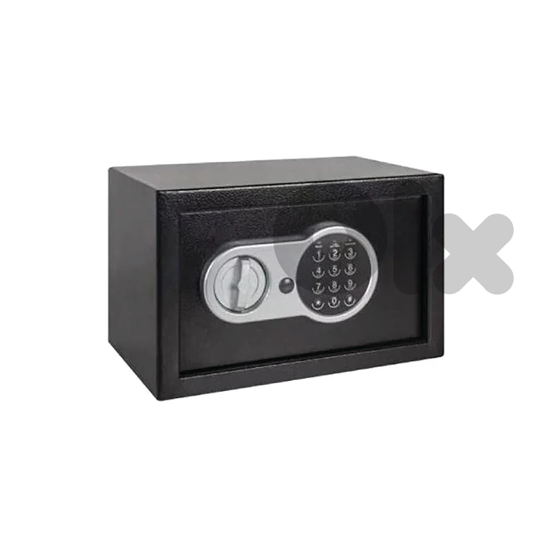 SS4 Small Safe Box – 31 × 20 × 20 cm, Steel Security Case