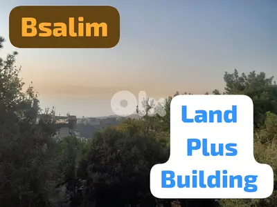 Land+building in Bsalim/Kennabet Broummana ارض للبيع في قنابة برومانا