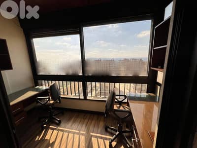 320 SQM Prime Location Apartment in Jnah, Beirut with Sea View