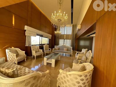 427 SQM FURNISHED Duplex in Louaizeh, Baabda with Mountain View
