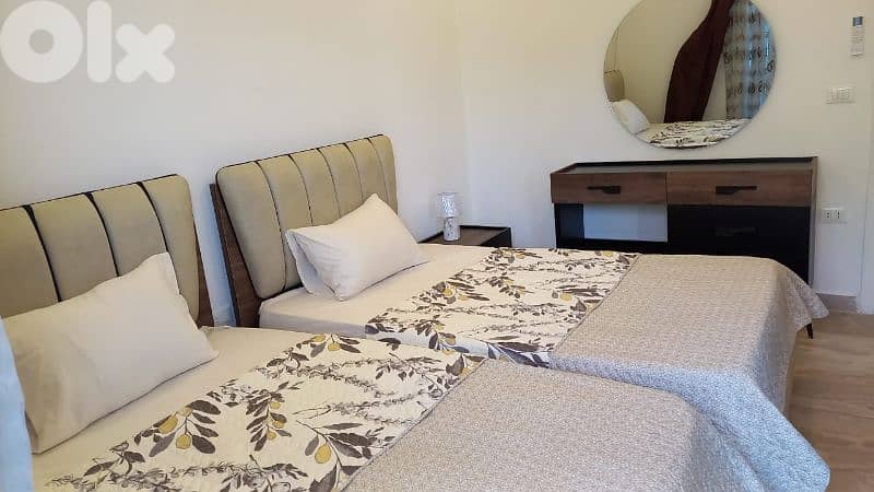 Furnished apart، all inclusive. مفروشه بالكامل الايجار يتضمن كل شيء 10