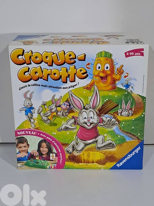 Les jeux des carottes maxi 123 et premiers calculs 6