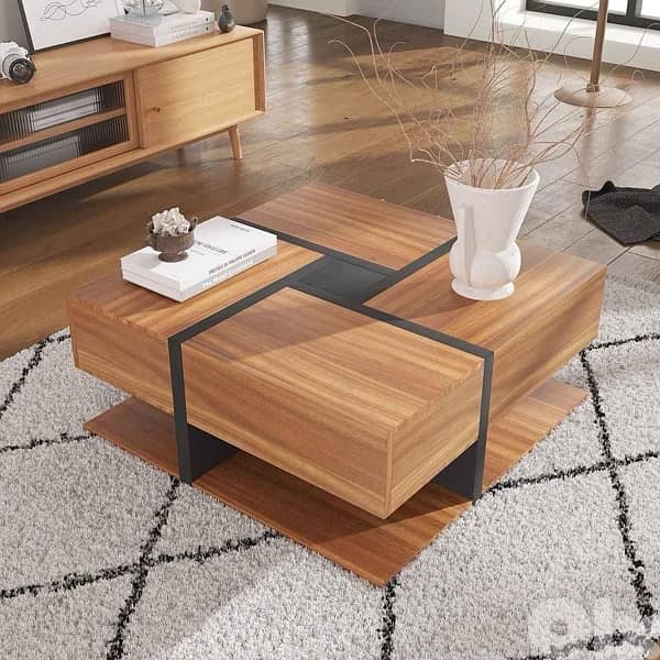 ikea coffee table with 4 drawers 6