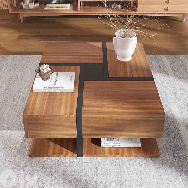 ikea coffee table with 4 drawers 7