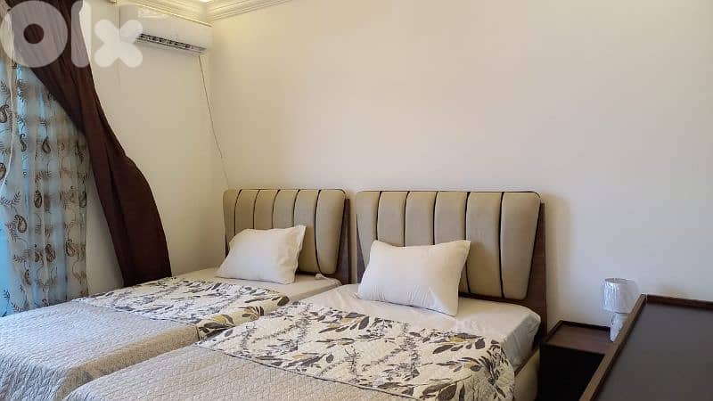 Furnished apart، all inclusive. مفروشه بالكامل الايجار يتضمن كل شيء 9