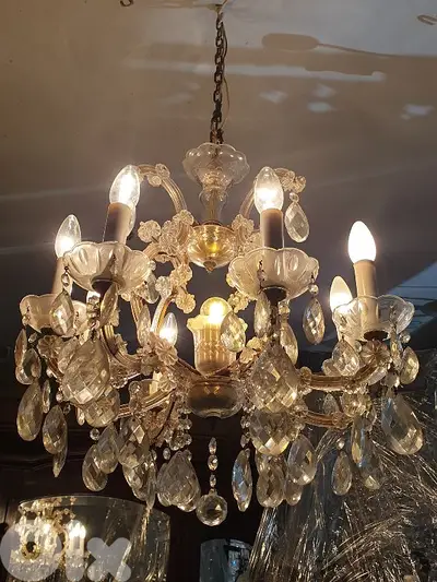 marie theresa crystal chandelier
