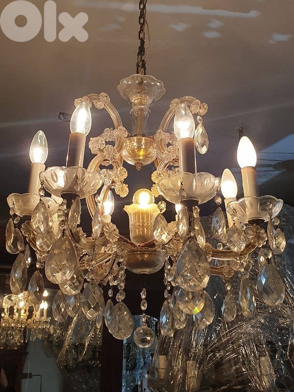 marie theresa crystal chandelier 1
