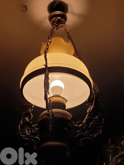 opaline chandelier