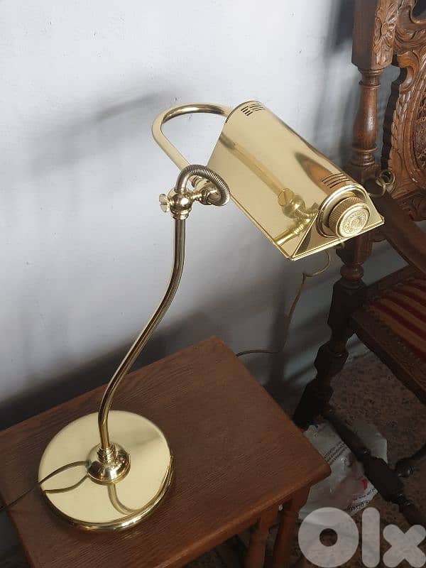 english unique brass lamp 0