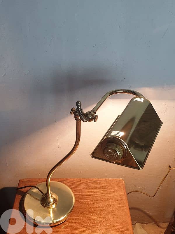 english unique brass lamp 2