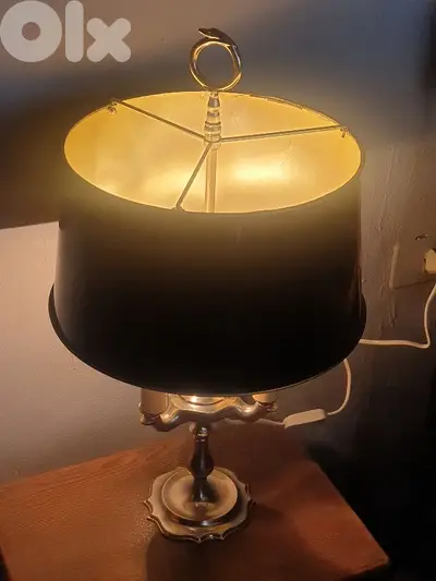 french antique lamp
