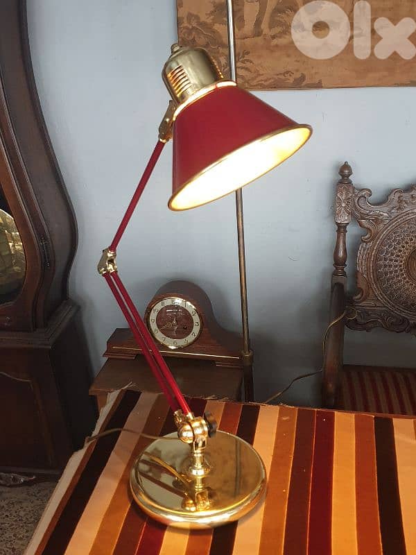 english brass desk lamp 0