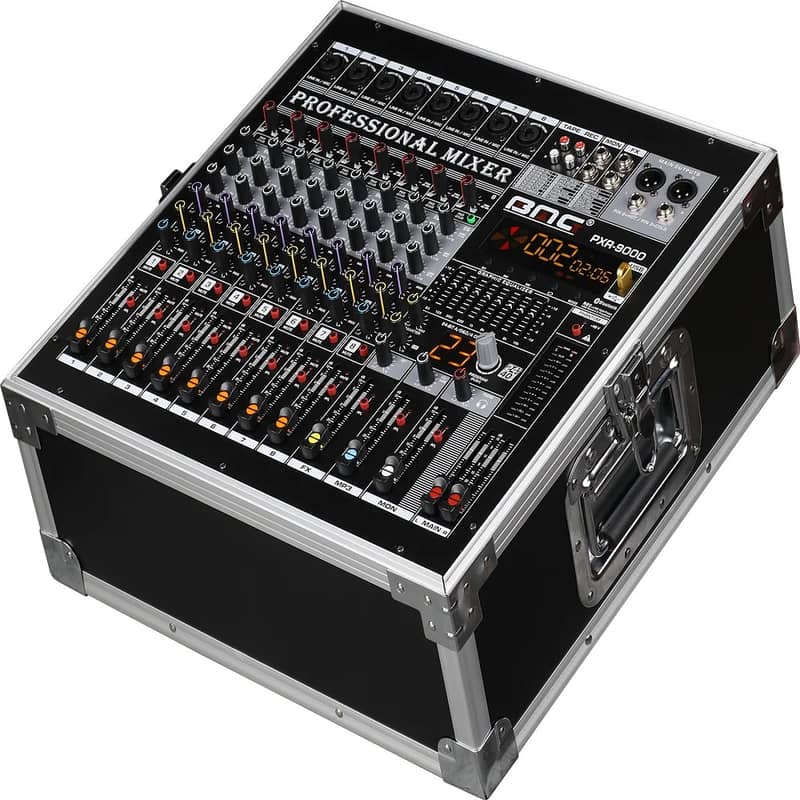 BMG PXR-9000 Flight Case Dj Professional Digitale Amplifier Mixer 0