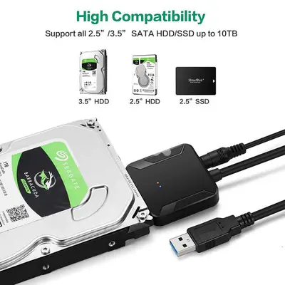 USB 3.0 to Sata adapter converter cable USB3.0 Cable Converter for HDD