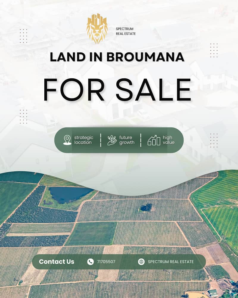 LAND FOR SALE IN BROUMANA PRIME, ZONE 20/40, (BR-346) 0