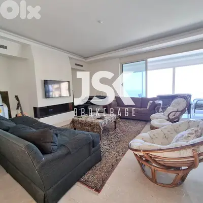 L18905 - Triplex Apartment with Panoramic Sea View For Rent in Harissa
